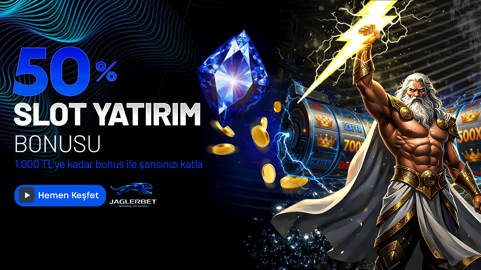 %50 SLOT YATIRIM BONUSU